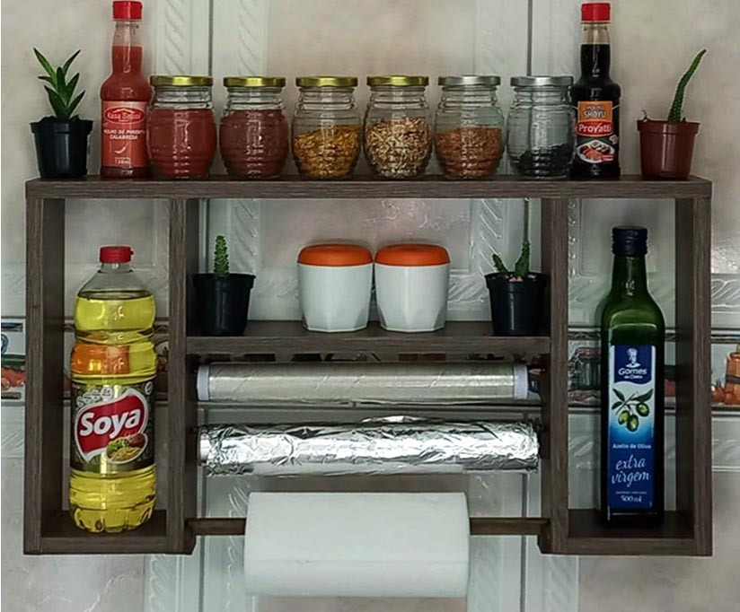 Тримач для паперових рушників "Ільда" мокко Миколаїв - фото 1