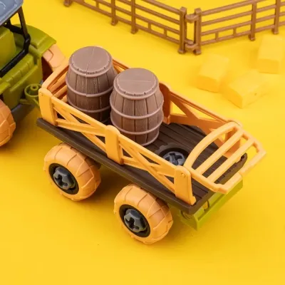 Ігровий набір Otamanko Веселий хутір (трактор із причепом, фермер із вівцями та курми) (8807) Вінниця - фото 5