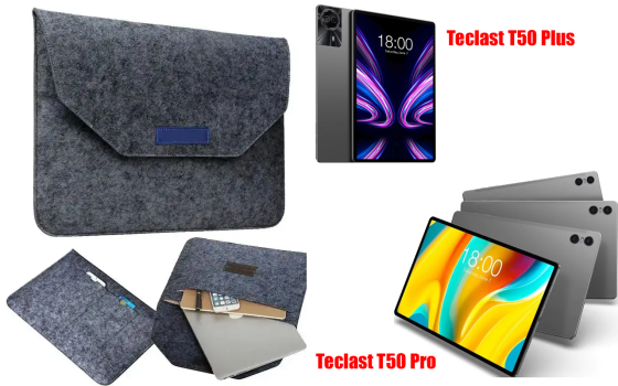 Сумка Wool із войлока для планшета Teclast T50 Plus, T50 Pro Київ
