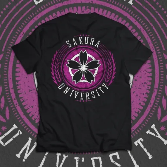 Футболка мужская с принтом Наруто Sakura University Размер 48 Anime0825 Днепр
