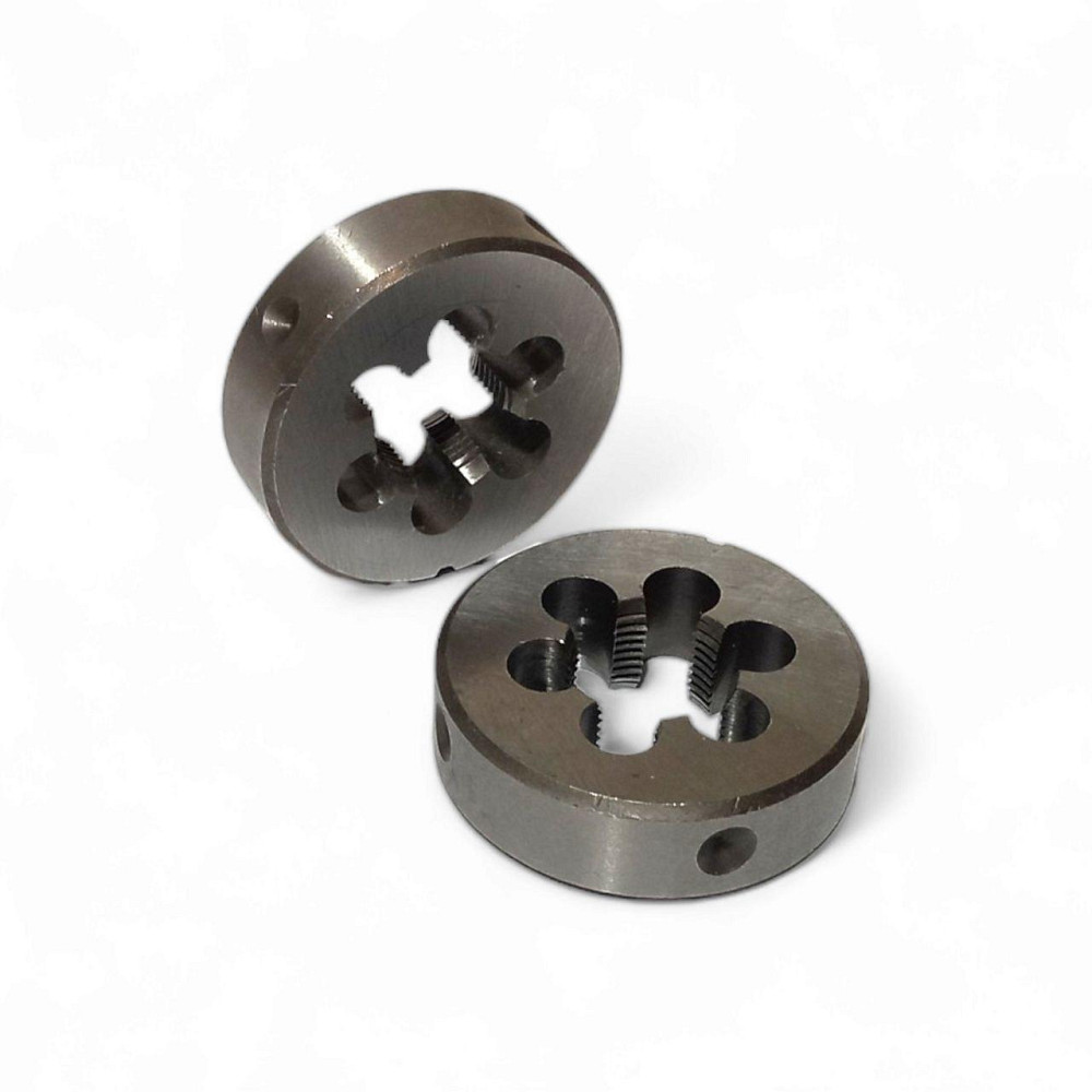 Плашка М10х1,5 права метрична Стандарт — інструмент для нарізування зовнішнього різьблення по металу Харків - фото 3