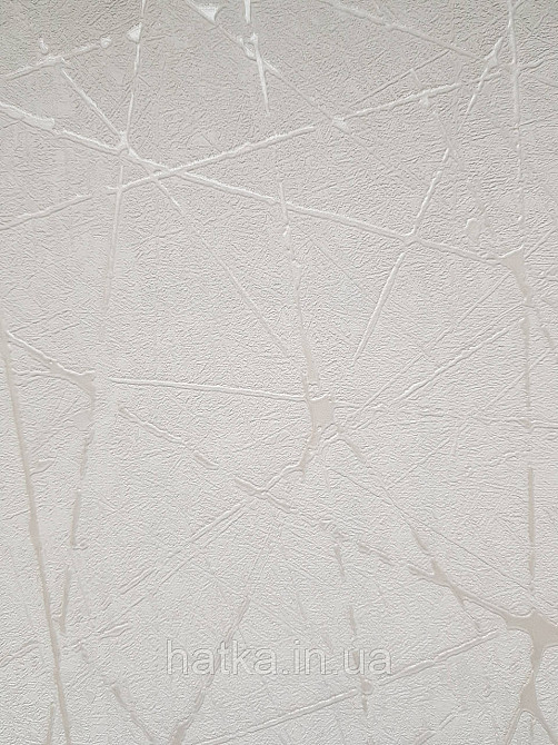 Шпалери вінілові на флізеліні AS creation Attico 1.06х10 абстракція смуги структурні білі молочні 3д Київ - фото 1