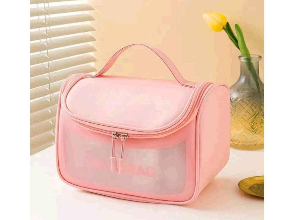 Косметичка розовый 15*23*14см арт.008-2 ТМ КИТАЙ Киев - изображение 1