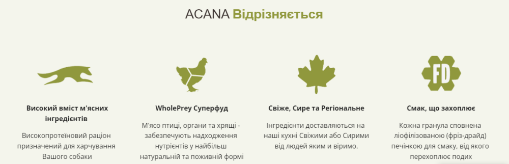 Acana Puppy Large Breed Recipe (Акана Паппи Ладж Брид Рецип) сухой корм для щенков крупных пород Запорожье - изображение 8