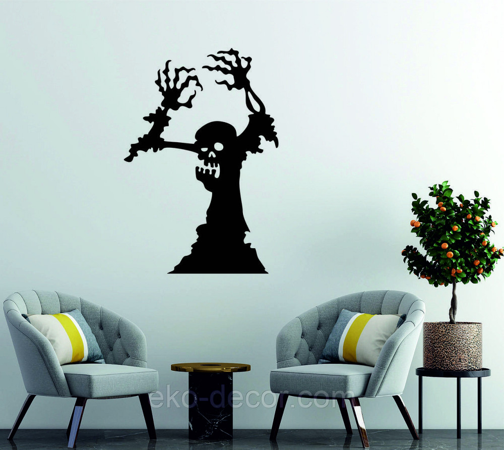 Декоративне настінне Панно «Зомбі», Декор на стіну Київ - фото 1