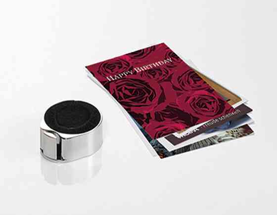 Аксессуар для винной бутылки Troika For party (кольцо + держатель для карт) Ровно