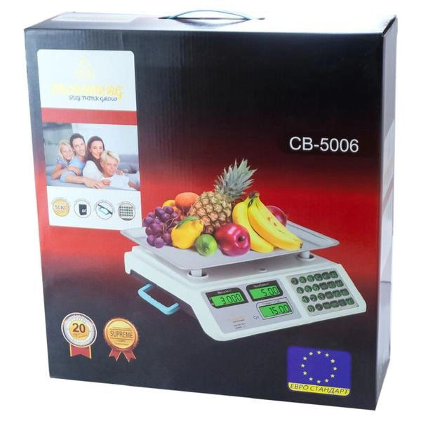 Качественные торговые весы 50 кг, Компактные весы для бизнеса для уличной торговли BN-16 Львов - изображение 11