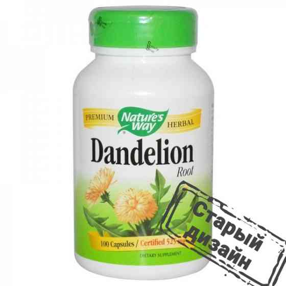 Корінь кульбаби (Dandelion) 525 мг 100 капсул Київ