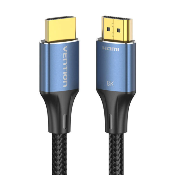 Кабель HDMI Vention 8K, 5 м, плетеный, синий Киев