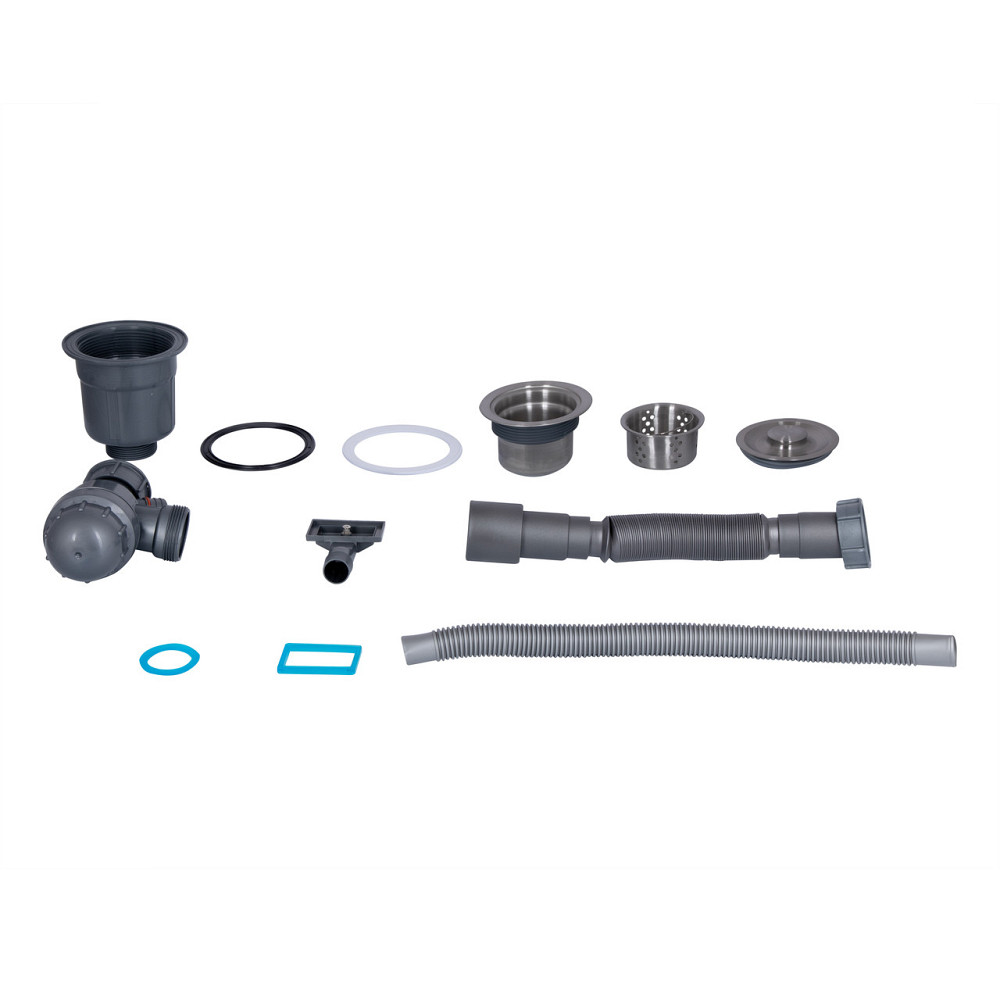 Мийка для кухні інтегрована Lidz Handmade H6350L крило зліва (LDH6350BRUL45588) Brushed Steel 3,0/1,0 мм Київ - фото 9