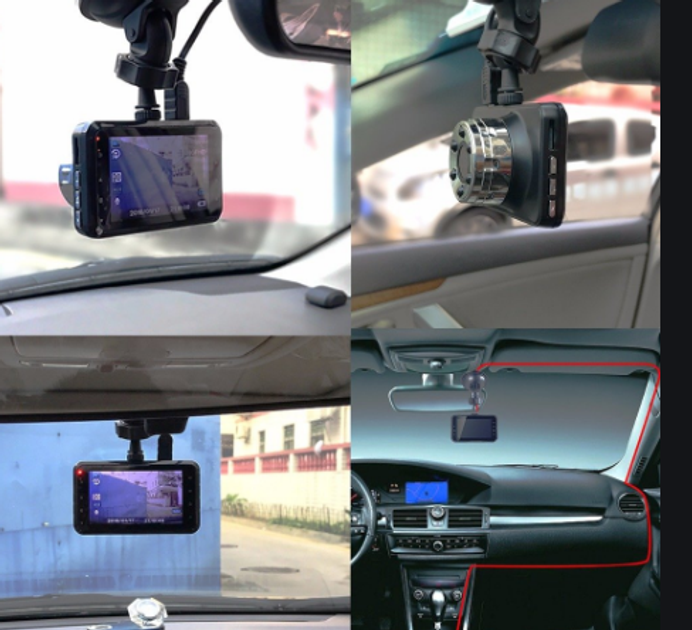 Автомобільний відеореєстратор DVR T638 Full HD Вінниця - фото 9