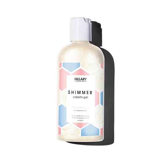 Крем-шиммер для тіла Body Shimmer Shining Diamond Hillary 100 мл Винница