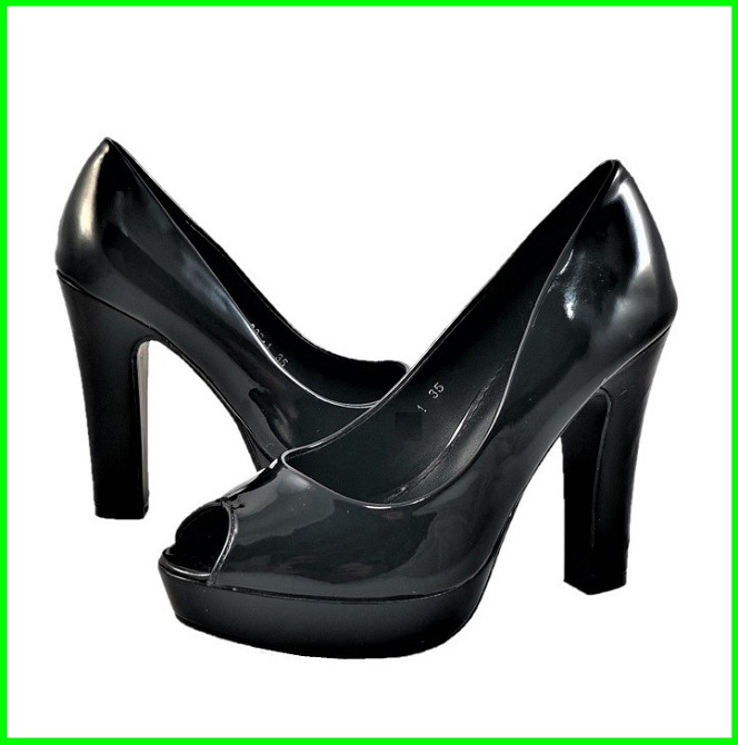 Жіночі Туфлі на Кабуці Лакові моделі (розміри: 35,36,38) - 02-1 Дніпро - фото 8