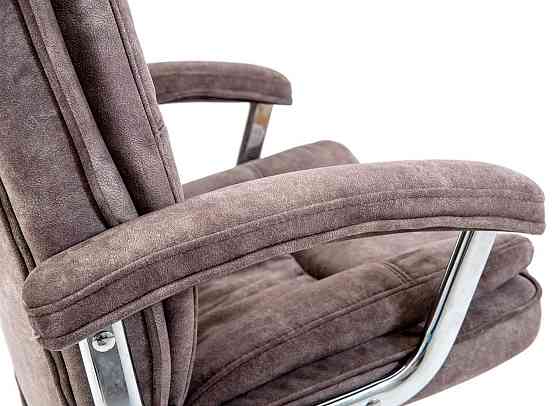 Офісне Крісло Керівника Richman California Morant 03 Хром М1 Tilt Кавовий Київ