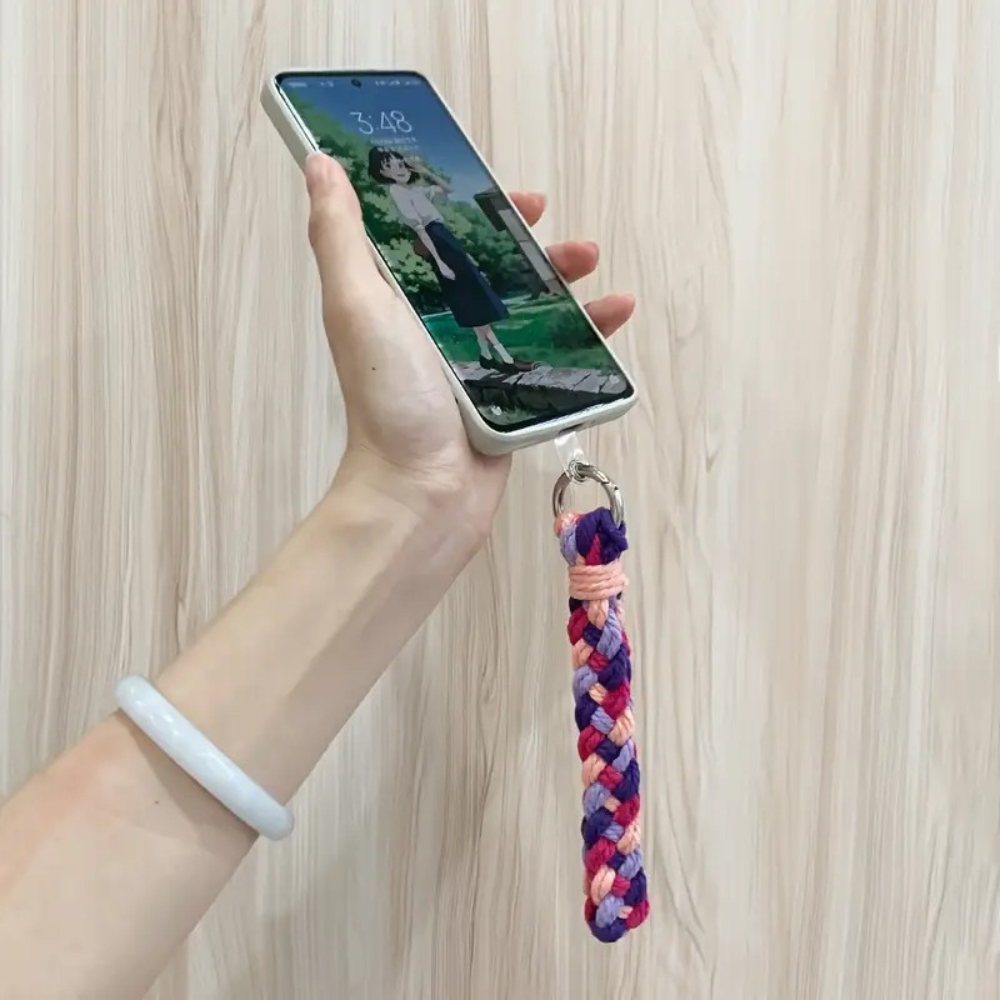 Набор макраме для вязания и плетения брелока 