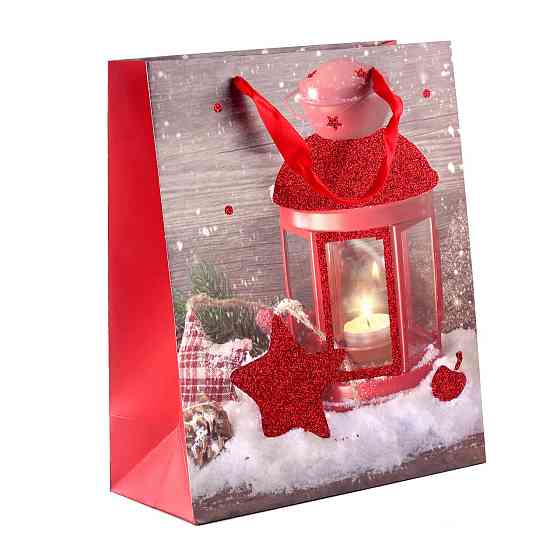 Пакет паперовий "Snow Christmas", 26 х 32 см Рівне