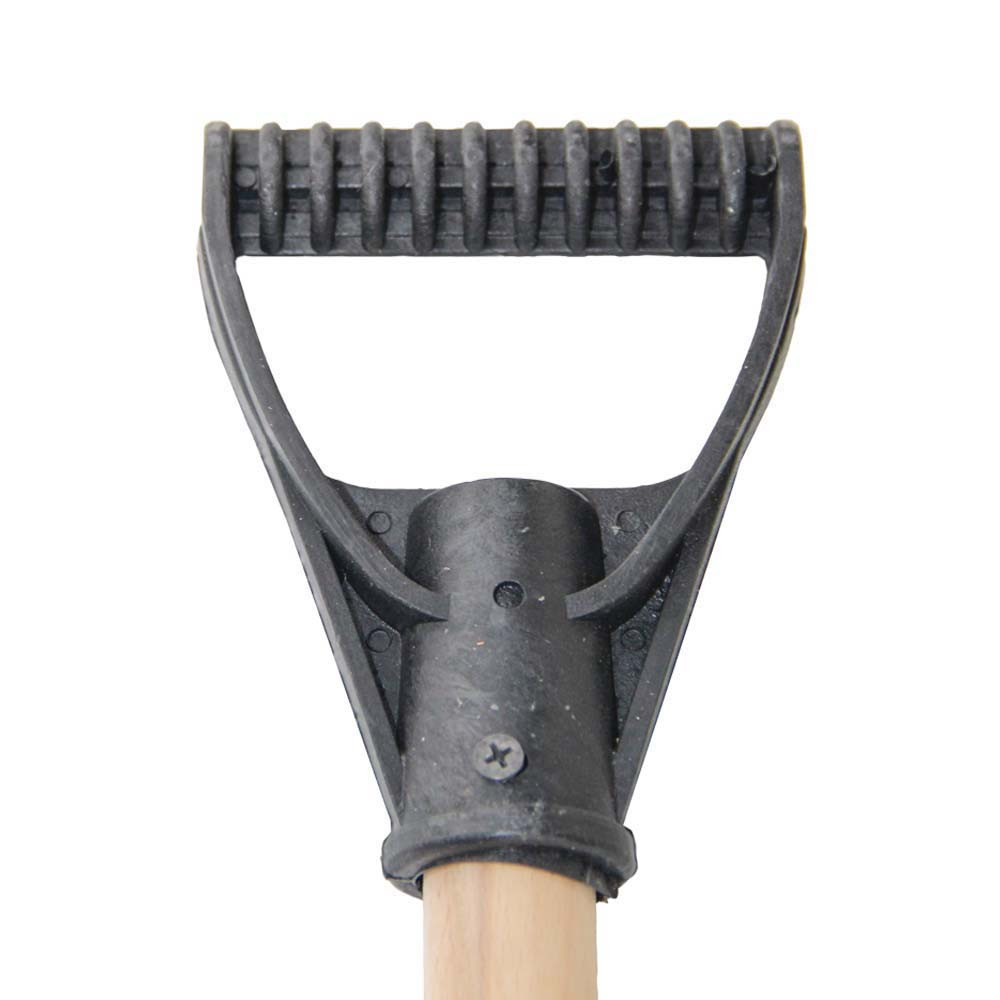 Grad Лопата для снега/зерна пластиковая с оцинкованной планкой Standard 395×395мм с деревянным Коломия - фото 5