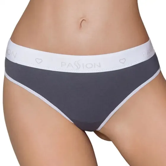 Спортивні трусики-стрінги Passion PS007 PANTIES dark grey, L Львів