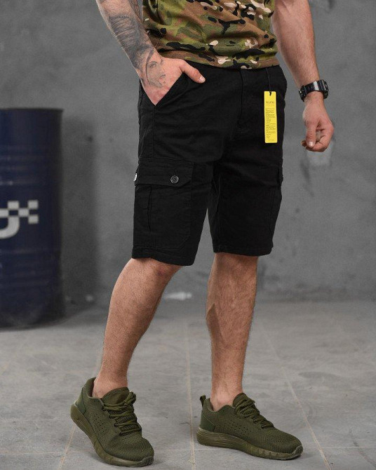 Тактичні шорти Loshan black ФФ6112 Одеса - фото 9