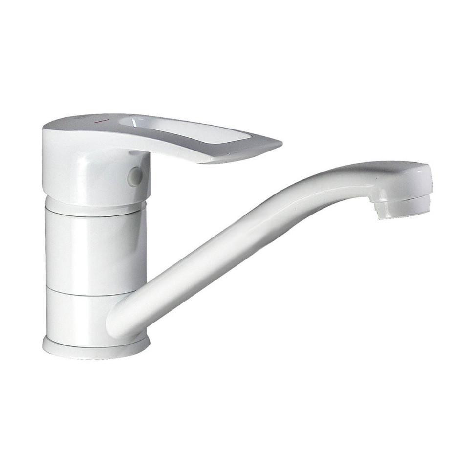 Змішувач для кухні HAIBA HANSBERG 004 WHITE білий Харків - фото 1