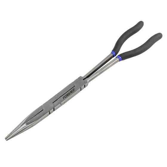 Довгогубці 325мм з подовженим руків'ям та подвійним шарнірним механізмом CR-V 13"на пластиковому тр Одеса
