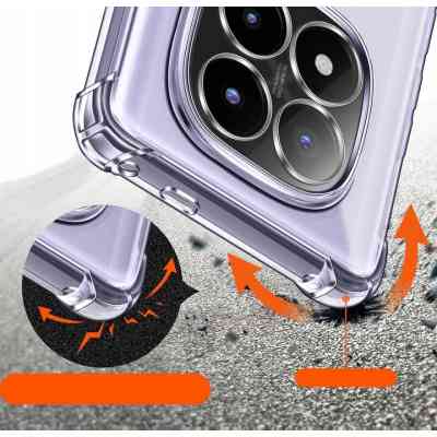 Чохол до мобільного телефона BeCover Anti-Shock Xiaomi Redmi Note 14 Pro 4G Clear (713036) Вінниця