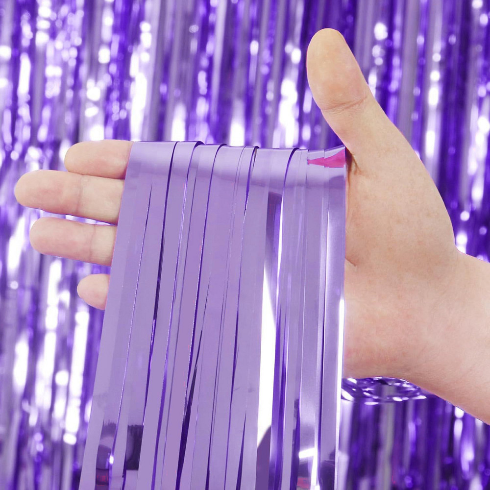 Дождик для фотозоны 1 м на 1 м сиреневый Киев - изображение 2