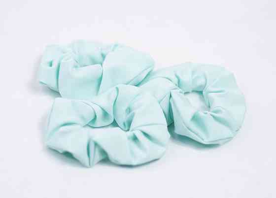 Гумка для волосся шовкова М'ятний Харків