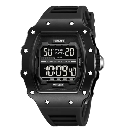Часы мужские электронные наручные Skmei 2296 Черный Винница