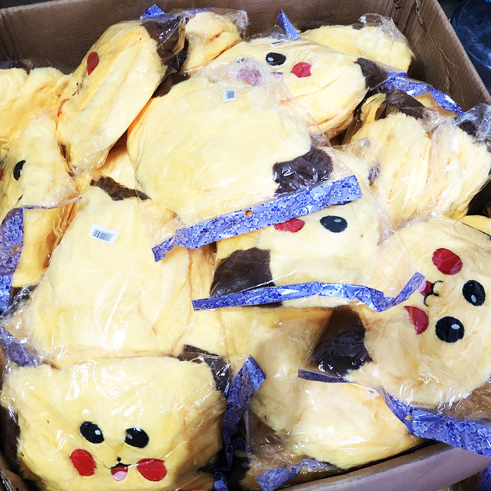 Шапка с шевелящимися ушами, Светящиеся шапки, Карнавальная шапка пикачу Светящаяся в темноте DC-13 Львов - изображение 4