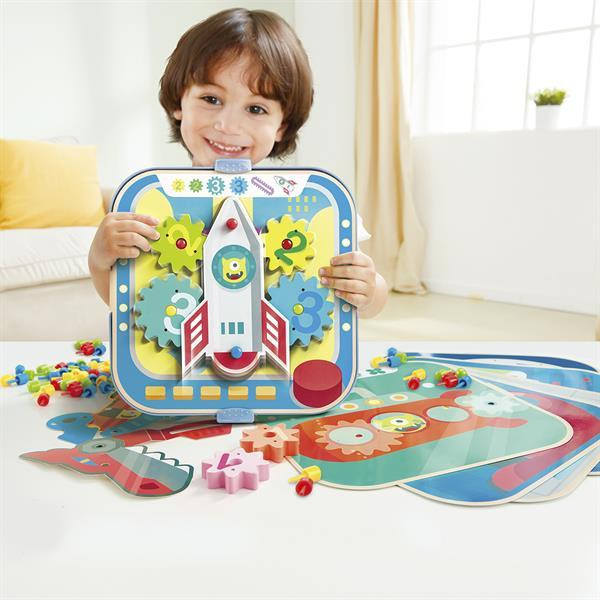 Ігровий набір Hape Захопливі шестерні (E1065) Харків - фото 10