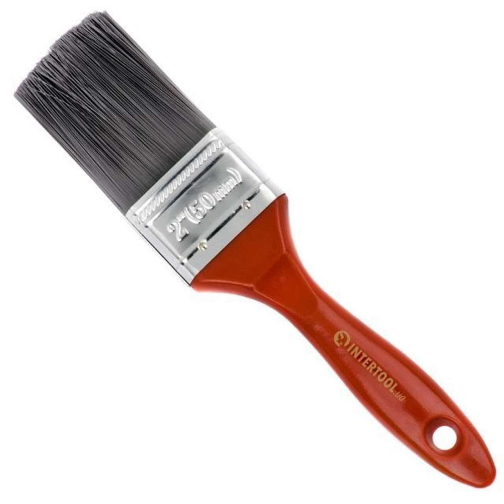 Пензель флейцовий 50*16*64 мм, пластикова ручка Мукачево - фото 1