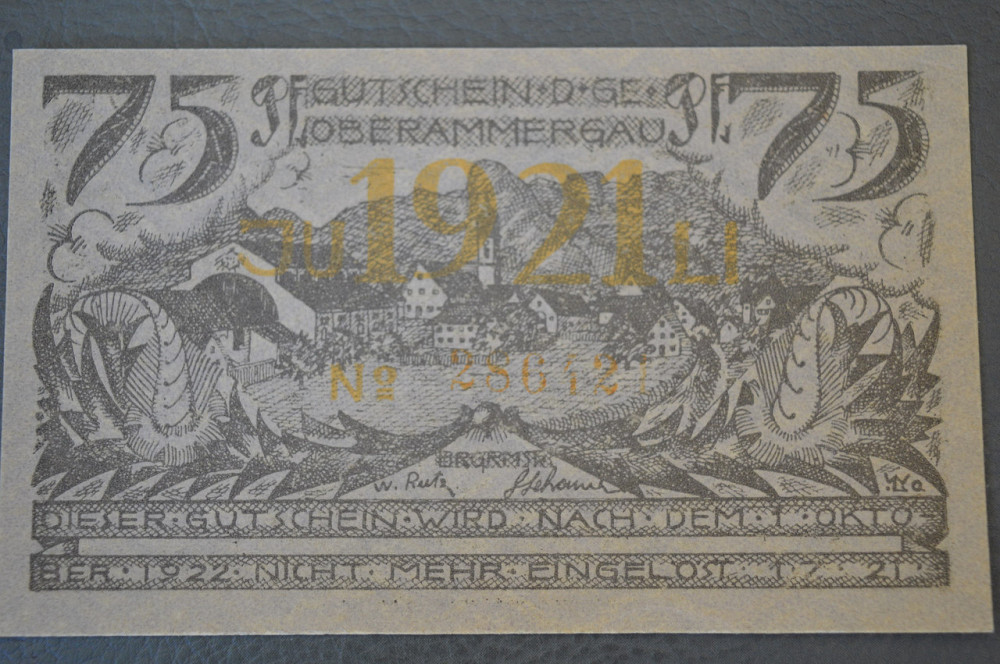 Німеччина. Нотгельд. 75 Pf ( 13 ) Полтава - фото 1