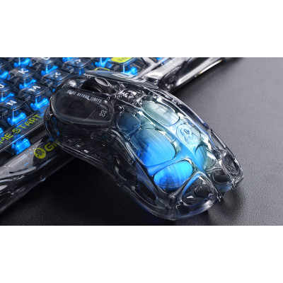 Мишка GravaStar Mercury M2 Transparent Black (GRAVASTARM2_XTAL_BLK) Вінниця - фото 3