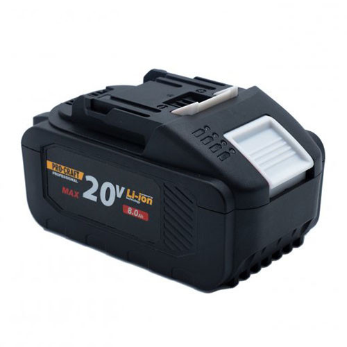 Акумулятор Procraft 20 В 8 А·год потужна Li-Ion батарея для електроінструментів, дрилів і шурупокрутів, акумулятор для інструменту Львів - фото 3