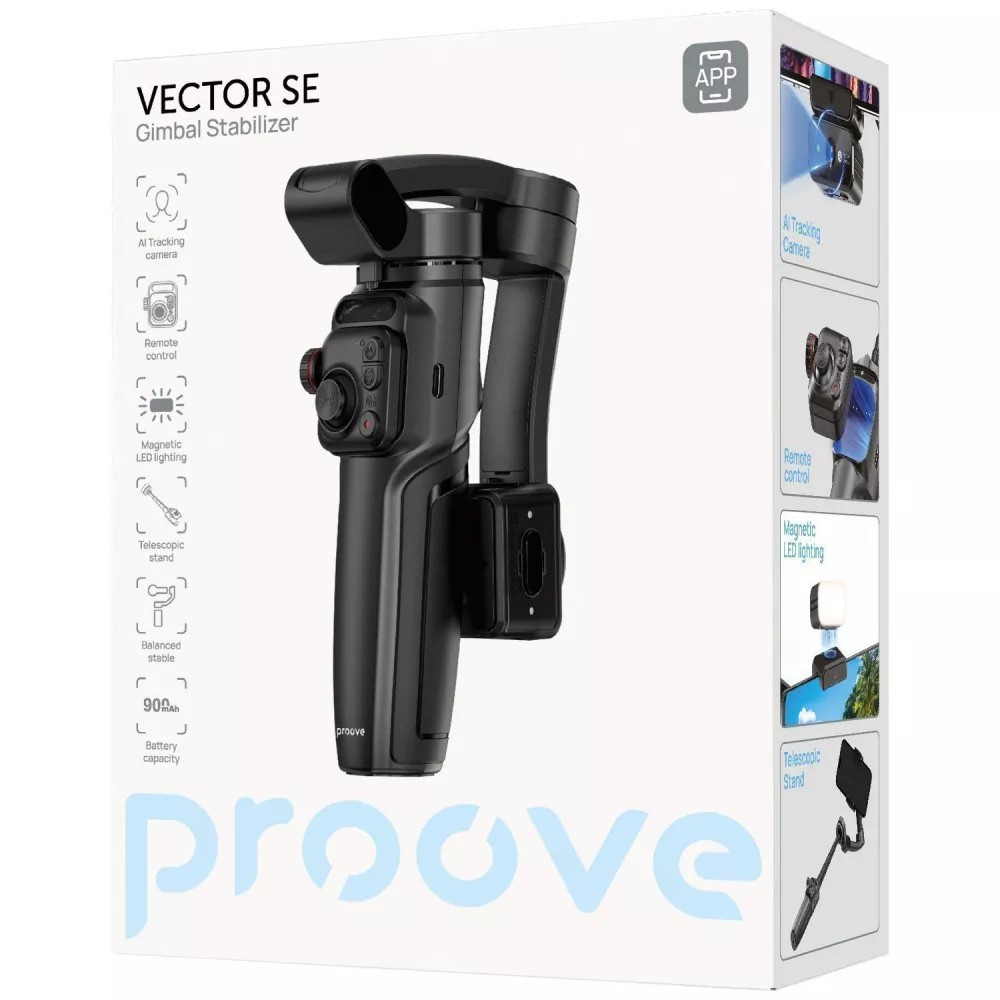 Стабілізатор Proove Vector SE Gimbal Stabilizer Black (MPVS00002001) ( 28368 ) Харків - фото 13