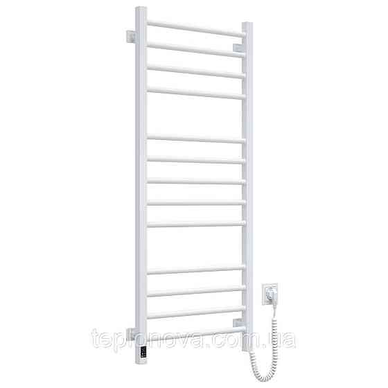 Сушарка для рушників електрична Navin Класик Квадро 500х1200 Sensor права біла Чернівці