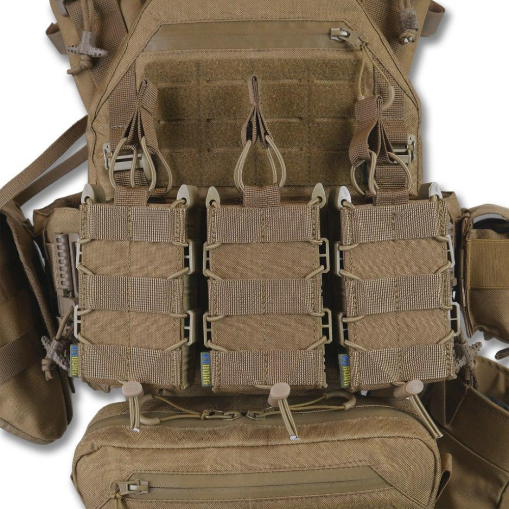 Тактична військова плитоноска з 8 підсумками штурмова плитоноска койот з швидким скидання матеріал кордура   WAR Львів - фото 9