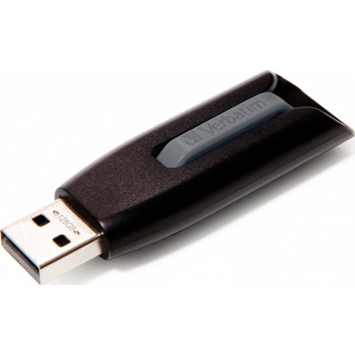 USB флеш накопитель Verbatim 128GB Store 'n' Go V3 Black USB 3.0 (49189) Винница - изображение 3