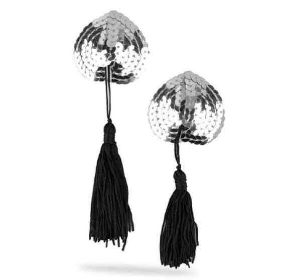 Стікіні з кісточками і паєтками one size сріблястий Київ