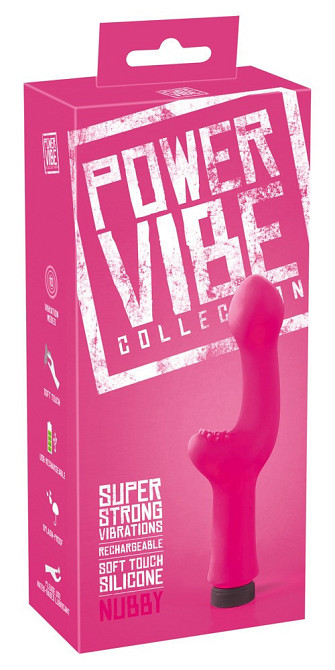 Вибратор со стимулятором клитора Power Vibe Sex Aura Киев - изображение 1