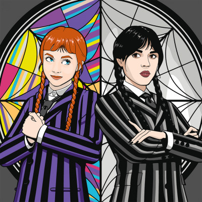 Картина по номерам Santi Wednesday. The Obsessive Divina 40х40 см (954415) Винница - изображение 1