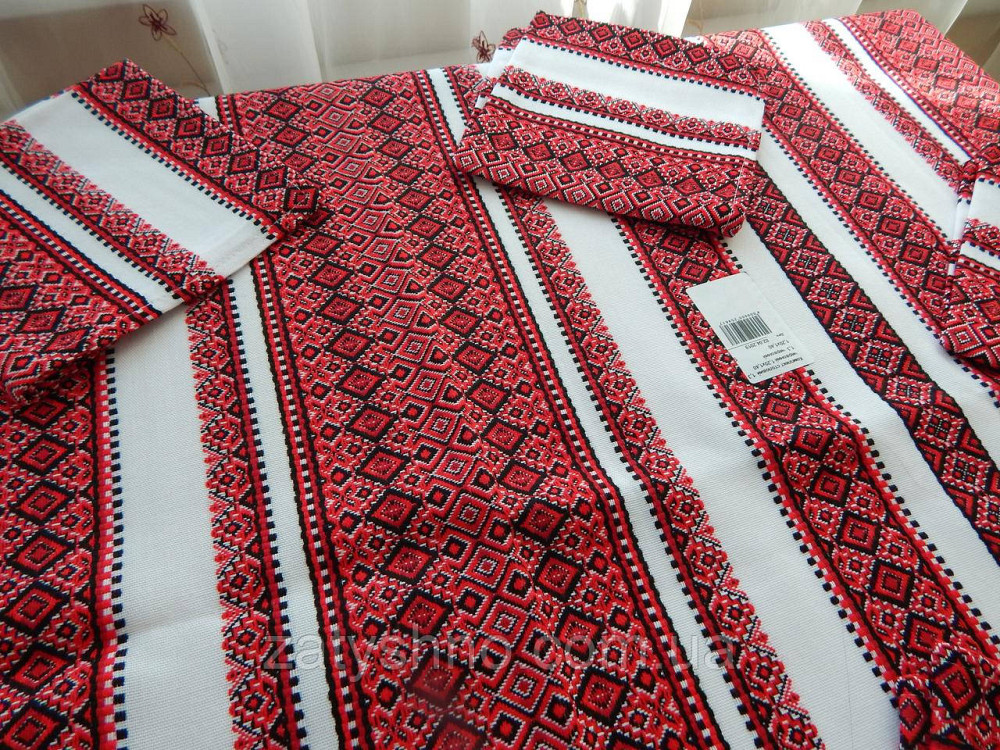 Гарні скатертини і серветки вишиті Київ - фото 8