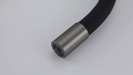 Змішувач для кухні Koer KB-72023-07 з виходом для питної води графітовий з гнучким виливом (KR5010) Чернівці - фото 5