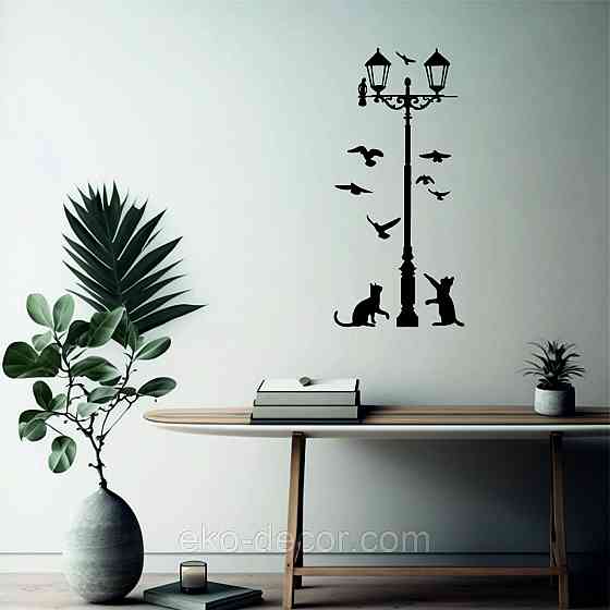 Декоративне настінне 3D Панно «Коти» Декор на стіну з об'ємом Київ