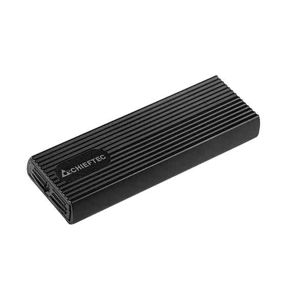 Корпус для M.2 NVME/SATA SSD CHIEFTEC CEB-M2C-TL, aluminium,USB 3.2 Gen2 Type-C, Black, RETAIL Винница