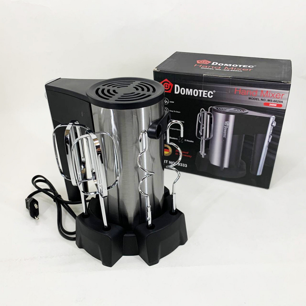Міксер з високою потужністю DOMOTEC, Міксер ручний кухонний для приготування їжі для крему меду MT-44 Івано-Франківськ - фото 6