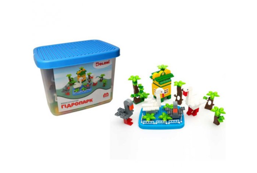 Конструктор Doloni Гідропарк у боксі 219 деталі (013888/34) Чернигов - изображение 2