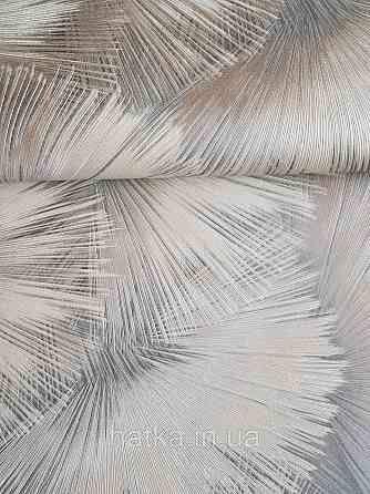 Обои виниловые на флизелиновой основе Rasch Incanto 1.06х10 абстракция фейерверк серые золото с серебром 3д Киев