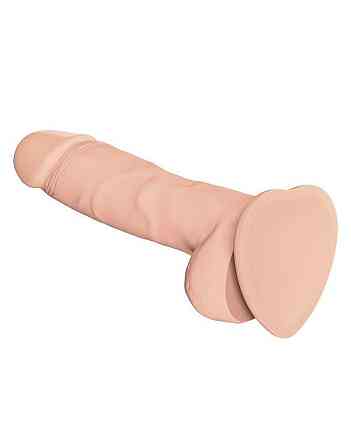 Реалистичный фаллоимитатор Strap-On-Me SOFT REALISTIC DILDO Vanilla - Size L Sex Aura Киев